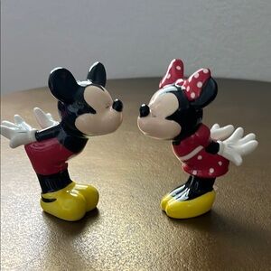 Mickey and Minnie Mouse Salt and Pepper Shakers